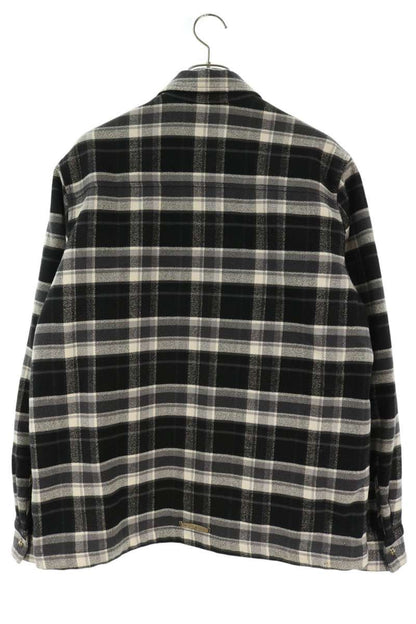 Chrome Hearts WORK DOG Check Cross Ball Button Jacket Size M
