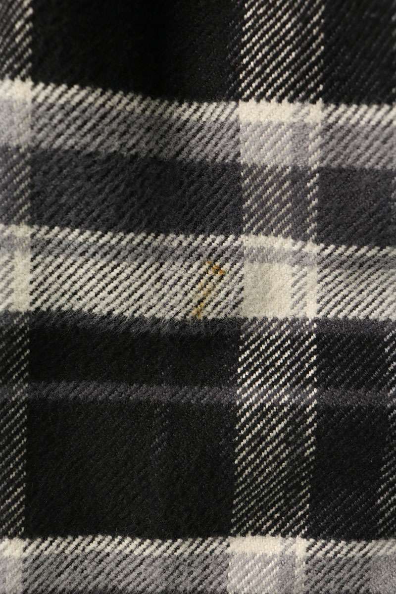 Chrome Hearts WORK DOG Check Cross Ball Button Jacket Size M
