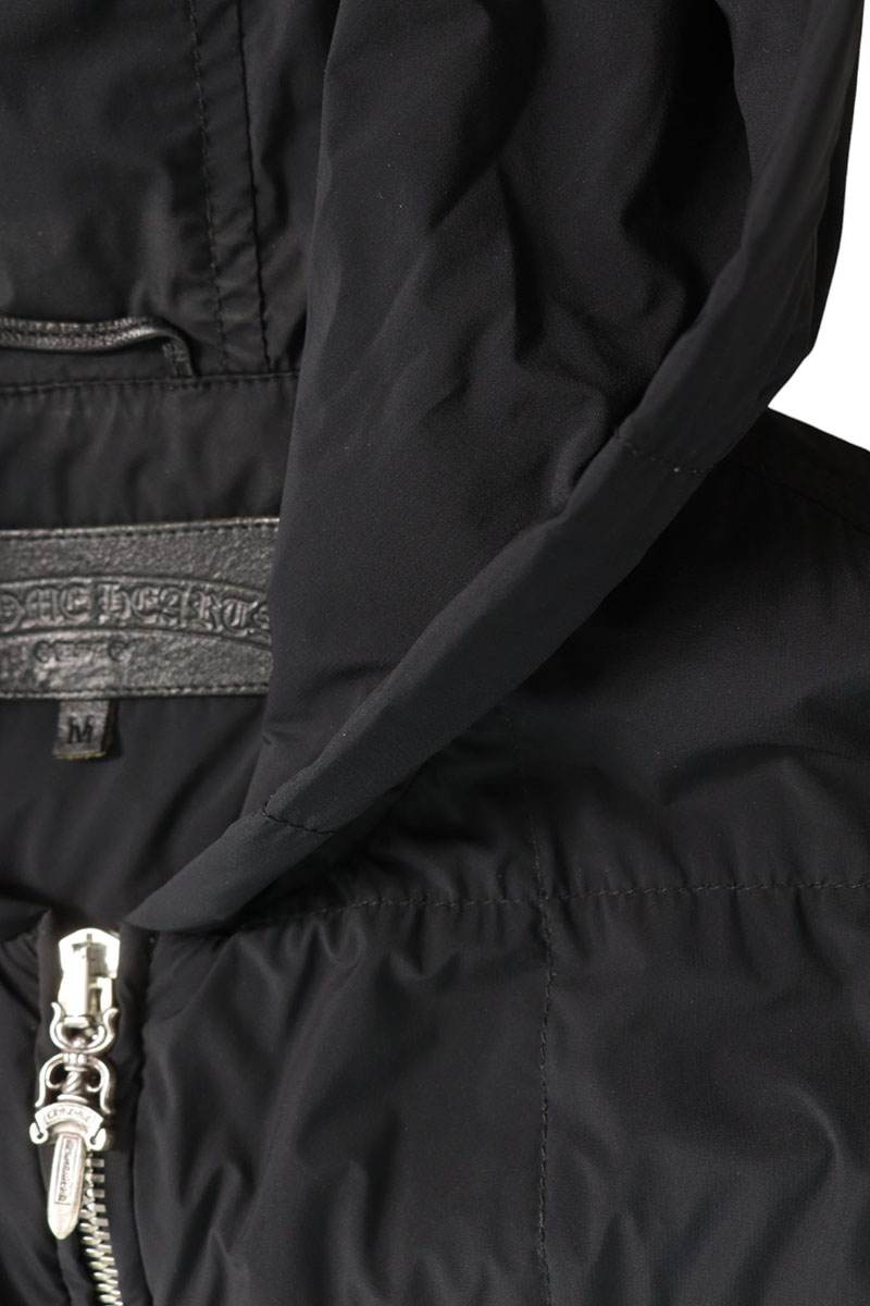 Chrome Hearts DAMAGED GOODS Cross Patch Blouson Black Size M