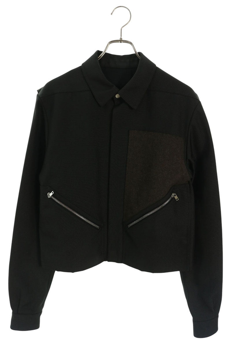 Rick Owens 24AW Rubber Patch Alice Blouson Jacket Size 48
