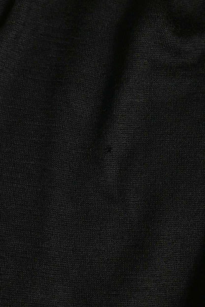 WRAPINKNOT Black Wool Zip Jacket Size 3