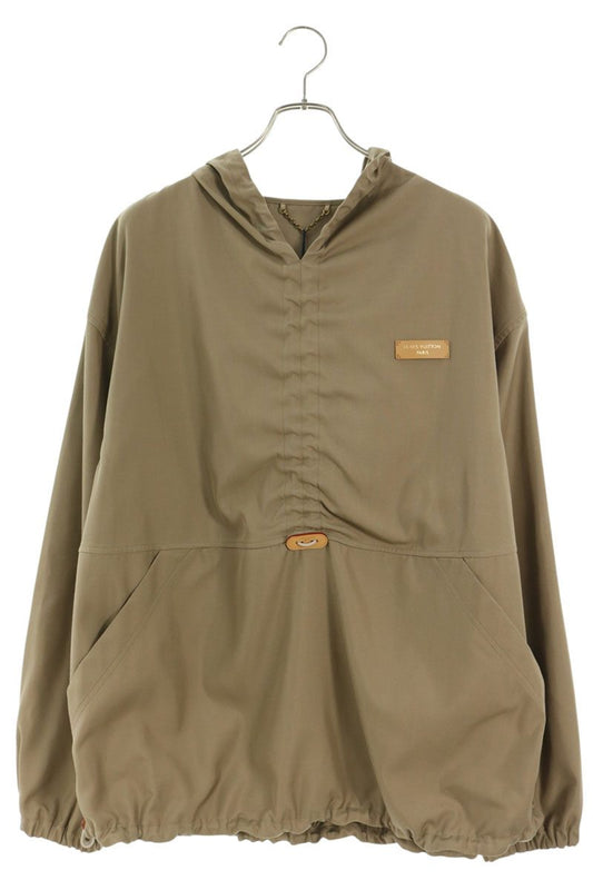 LOUISVUITTON 26AW Parachute Silk Anorak Jacket Size 50