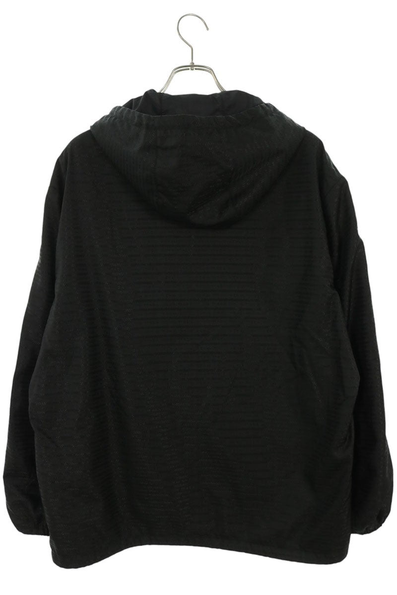 PRADA SGC057 Re-Nylon Triangle Plate Blouson Black Size XS