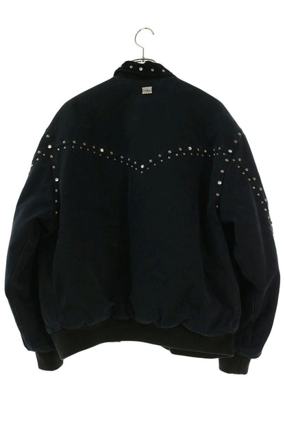 SUPREME B.B. Simon Studded Polyester Jacket Black Size M