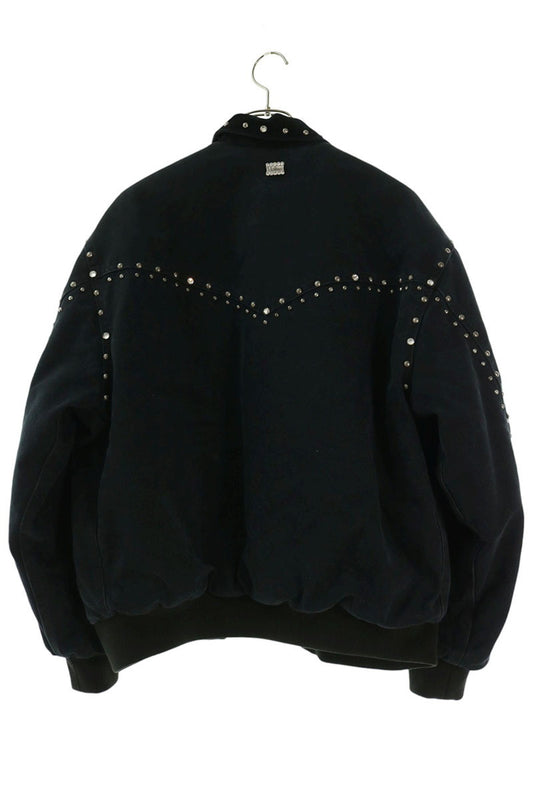 SUPREME B.B. Simon Studded Polyester Jacket Black Size M