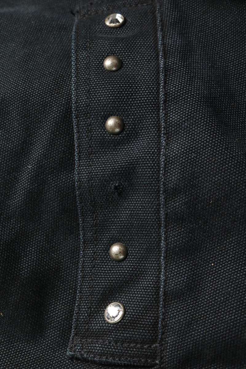SUPREME B.B. Simon Studded Polyester Jacket Black Size M