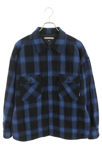 NEIGHBORHOOD 22AW Buffalo Check Shirt Blouson Multi Size M