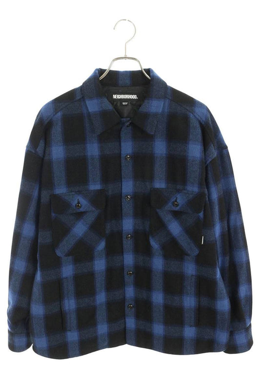 NEIGHBORHOOD 22AW Buffalo Check Shirt Blouson Multi Size M