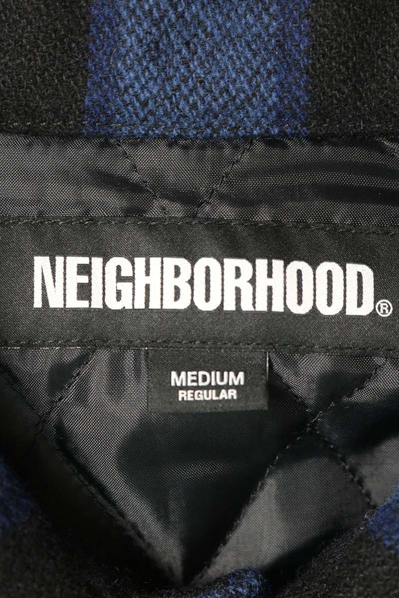 NEIGHBORHOOD 22AW Buffalo Check Shirt Blouson Multi Size M