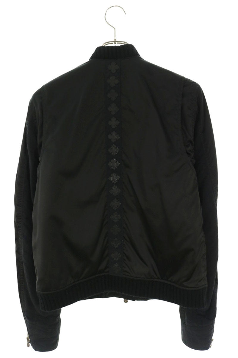 Chrome Hearts UNCLE VJ STN PLS STP Flight Jacket Size M