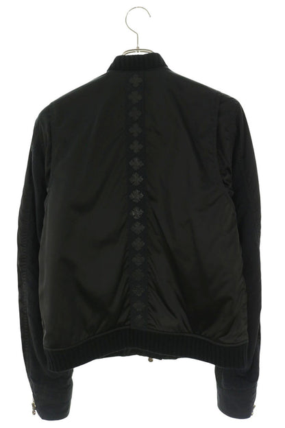 Chrome Hearts UNCLE VJ STN PLS STP Flight Jacket Size M