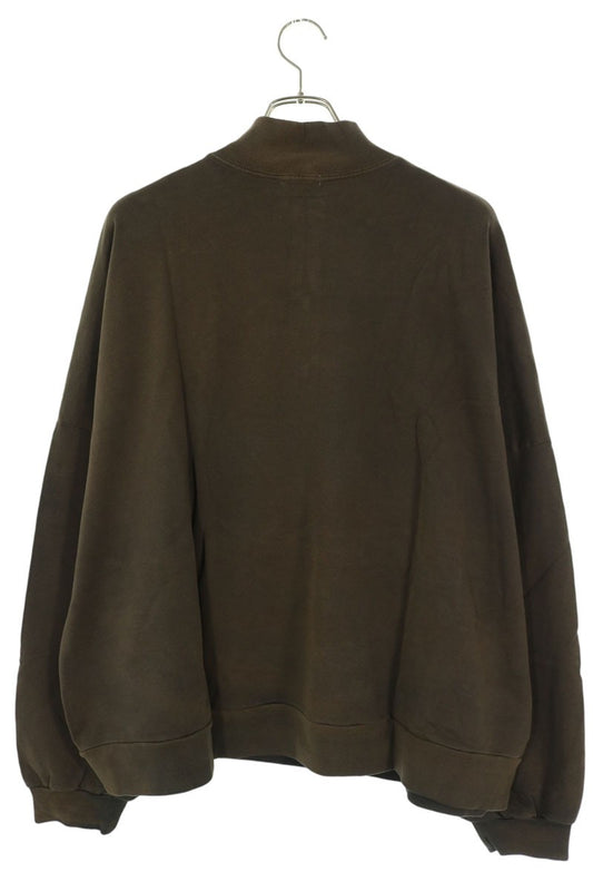 WILLY CHAVARRIA AW21 Jordan Half-Zip Jacket Brown Size L