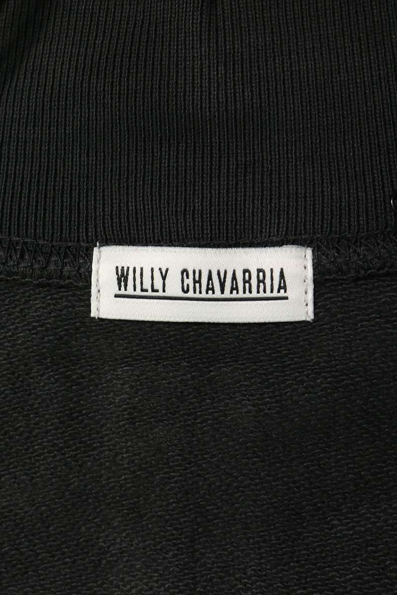 WILLY CHAVARRIA AW21 Jordan Half-Zip Jacket Brown Size L