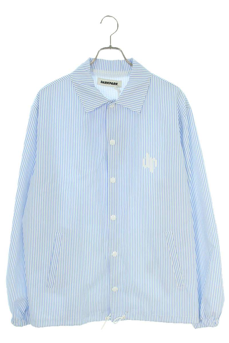 DARKPARK Logo Print Snap Button Striped Jacket Light Size S
