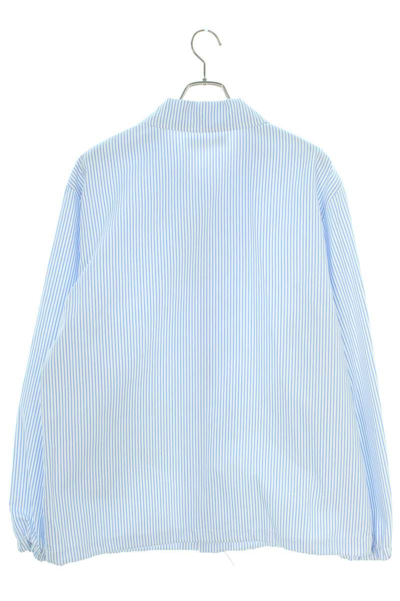 DARKPARK Logo Print Snap Button Striped Jacket Light Size S