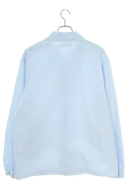 DARKPARK Logo Print Snap Button Striped Jacket Light Size S