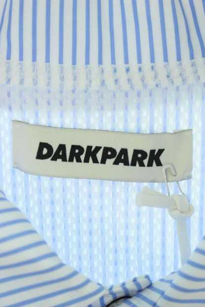 DARKPARK Logo Print Snap Button Striped Jacket Light Size S