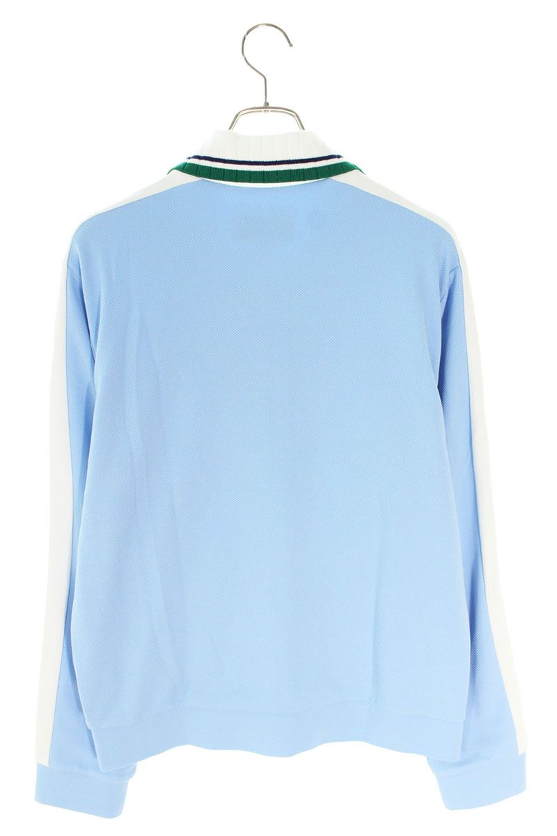 CASABLANCA Logo Embroidered Color Block Zip Jacket Size M
