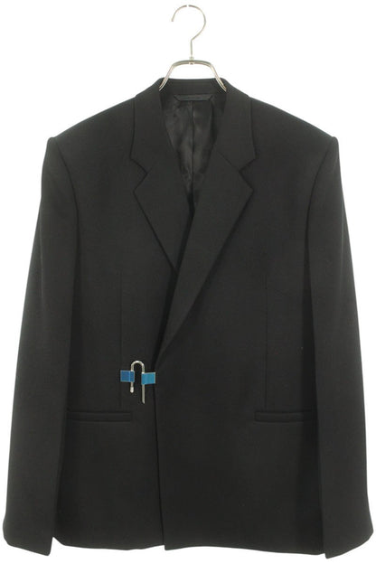 GIVENCHY Padlock Tailored Jacket Black Size XS