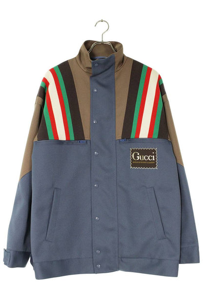 GUCCI 20SS Sherry Line Logo Print Track Jacket Size S