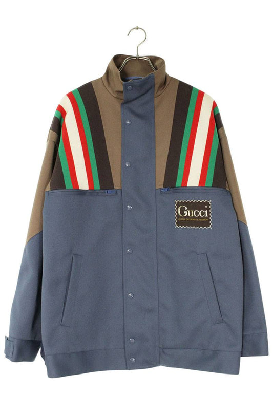 GUCCI 20SS Sherry Line Logo Print Track Jacket Size S