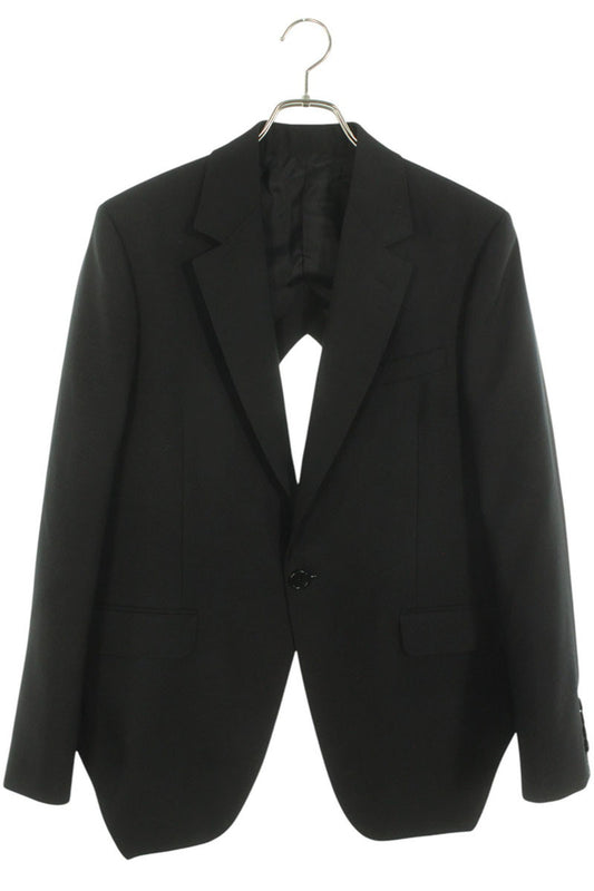 CELINE Diamond Back Boxy Tailored Jacket Black Size XS