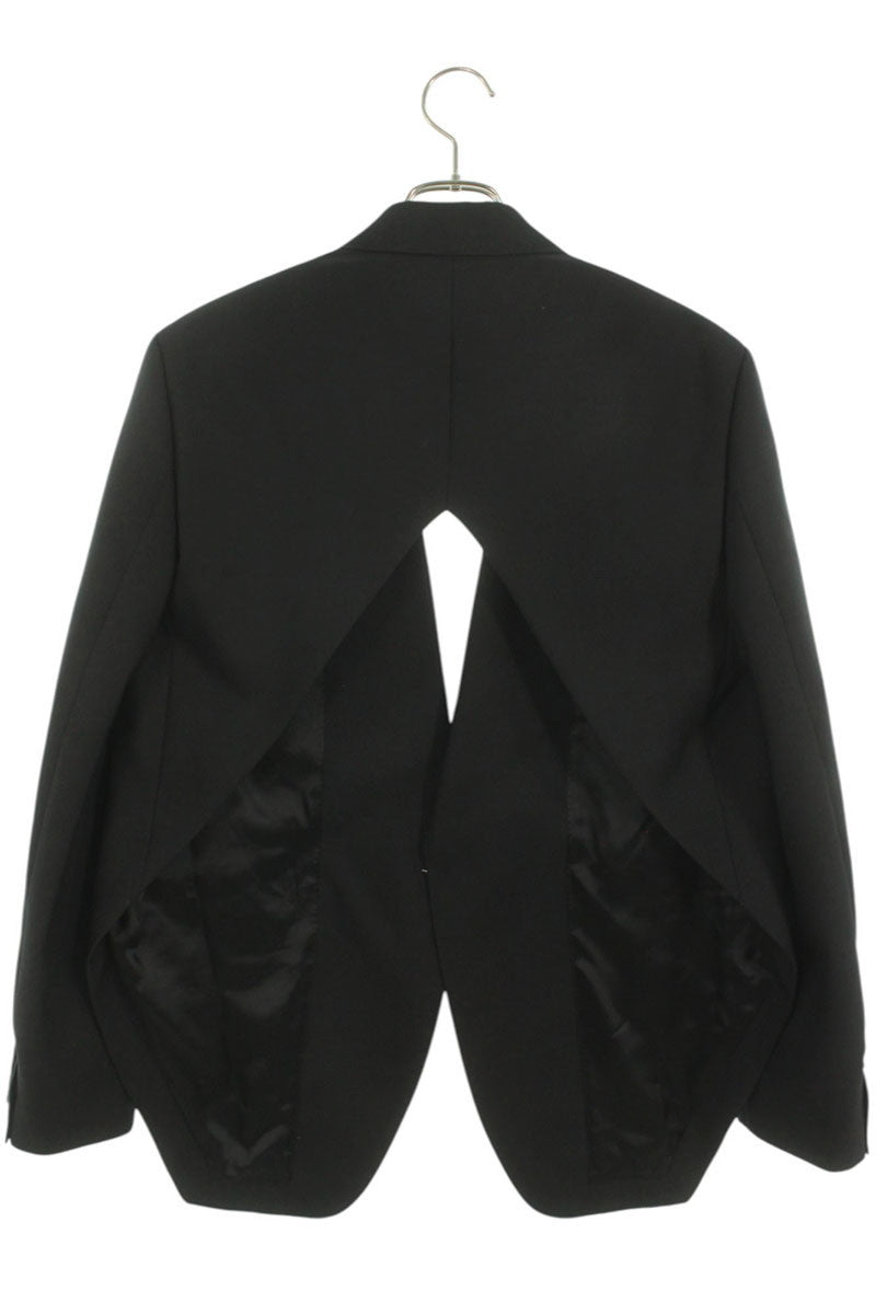 CELINE Diamond Back Boxy Tailored Jacket Black Size XS