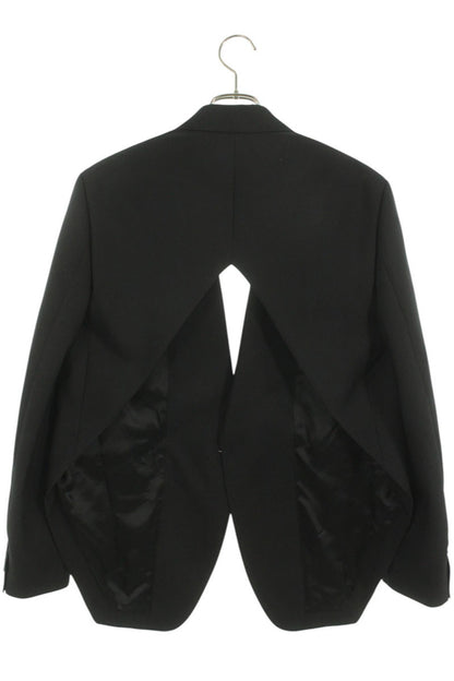 CELINE Diamond Back Boxy Tailored Jacket Black Size XS
