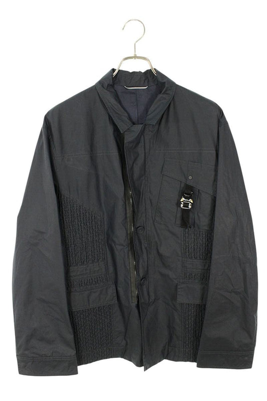 DIOR Rollercoaster Buckle Cotton Jacket Navy Size L