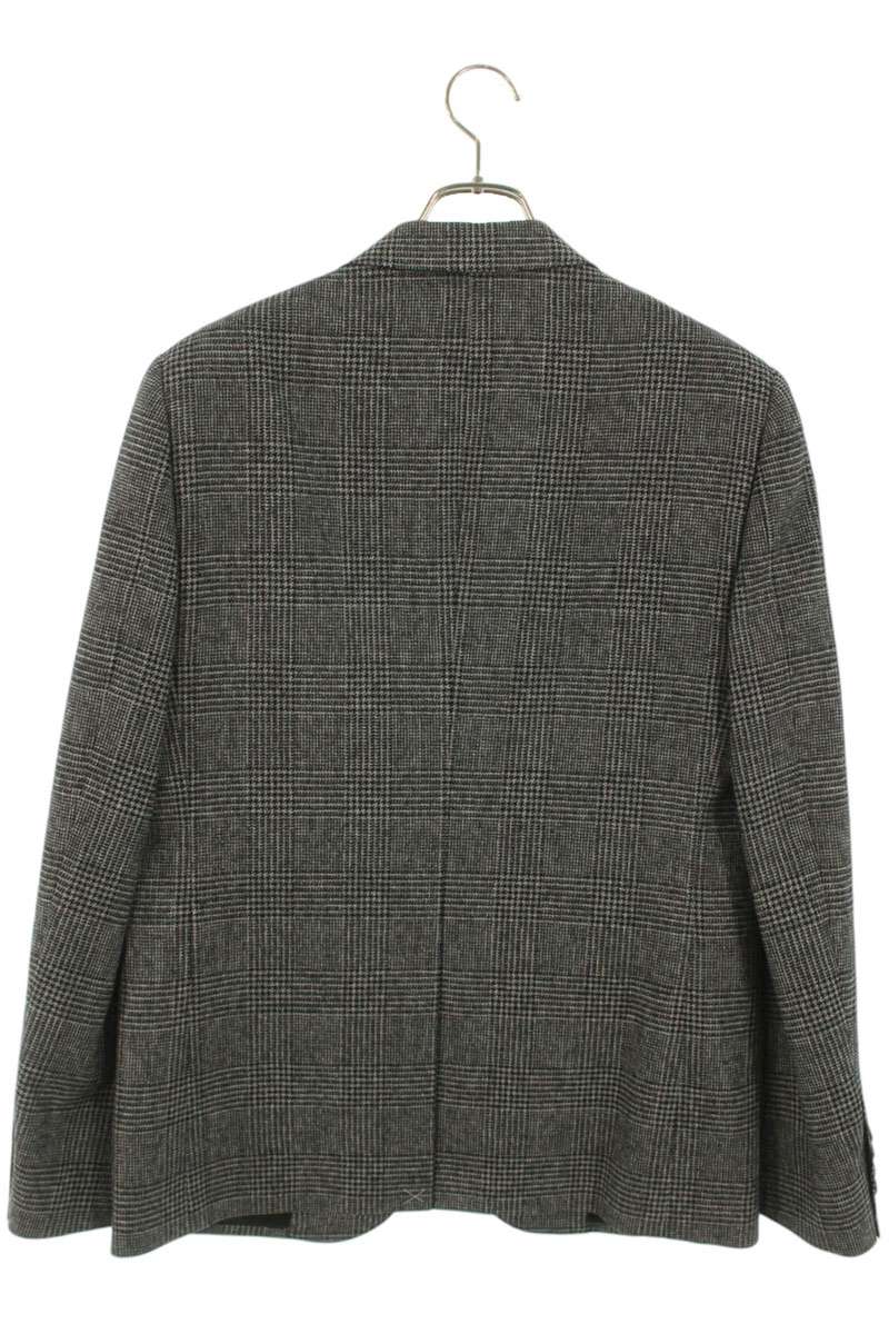 CELINE Prince of Wales Mods Jacket Gray/Black Size M