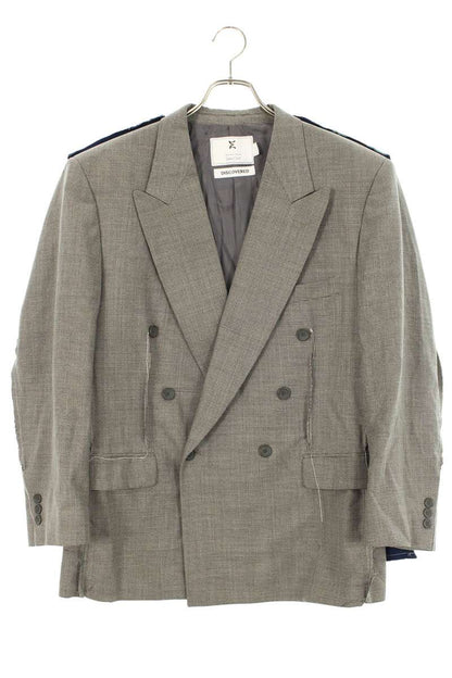 DISCOVERED 24SS Denim Remake Blazer Gray/Indigo Size S