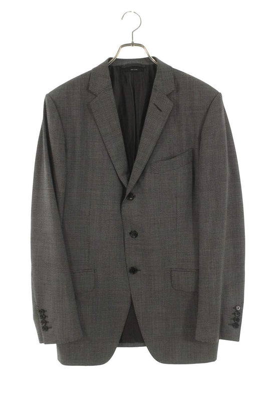 TOMFORD Houndstooth Check Jacket Gray Size 7-50R