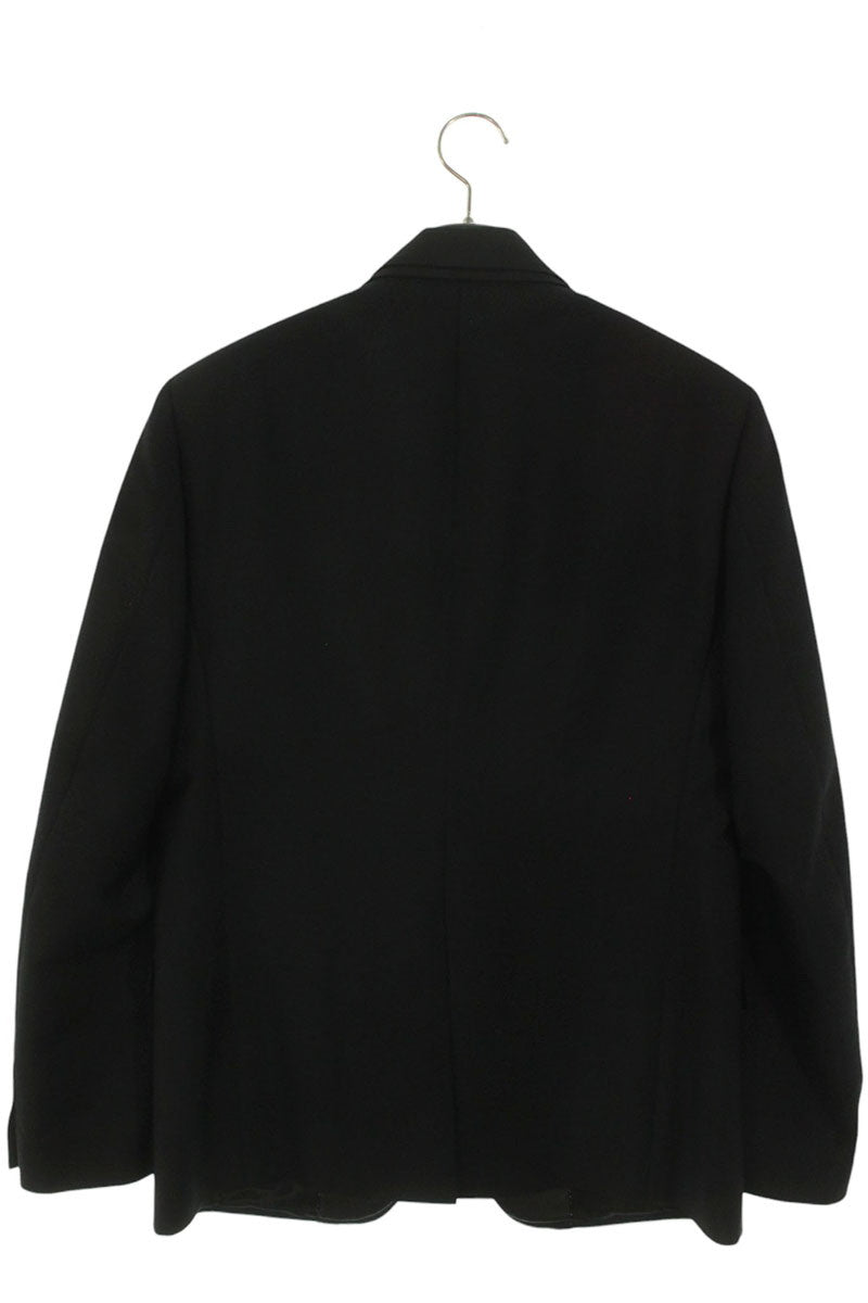 Neil Barrett Leather Lapel Tuxedo Jacket Black Size M