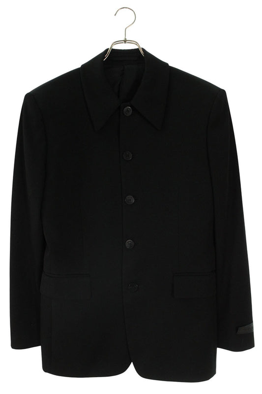 Versace All-Over Pattern Lining Blazer Black Size M