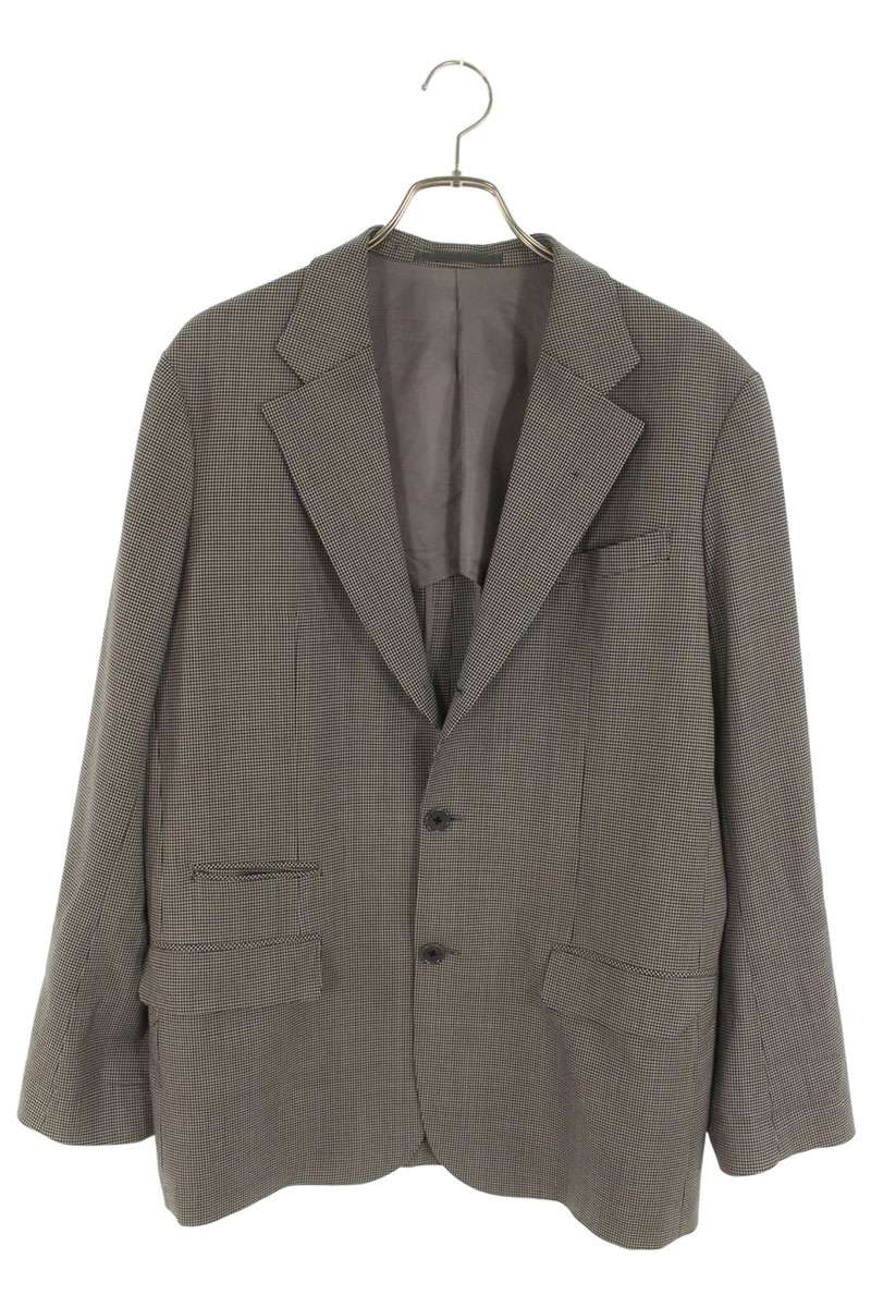 TOO SOON TO KNOW Houndstooth 3-Button Tailored Jacket Size S