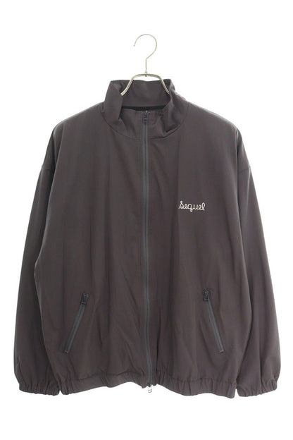 SEQUEL Embroidered Logo Nylon Jacket Gray Size L