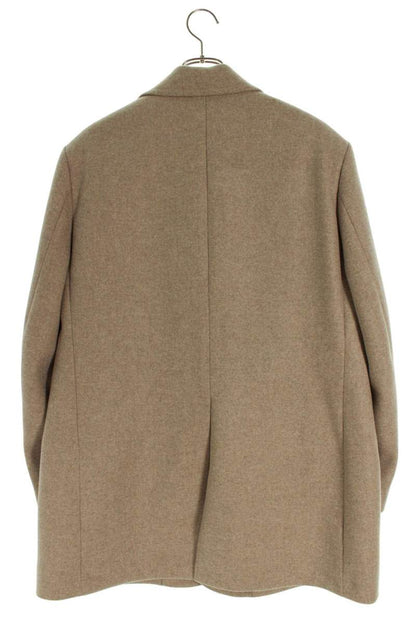 SUGARHILL Wool Oversized Tailored Jacket Beige Size M