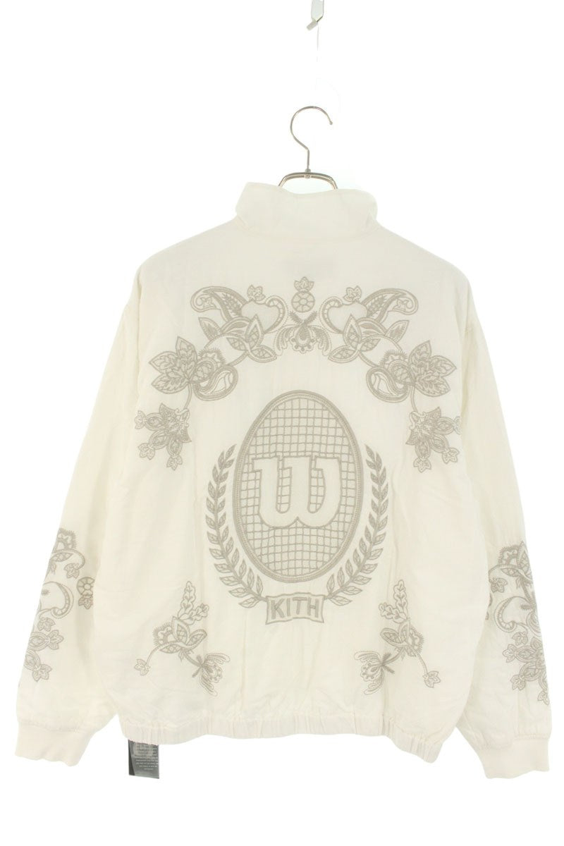 KITH Mesh Track Jacket White Size M