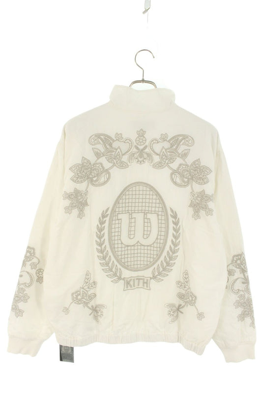 KITH Mesh Track Jacket White Size M