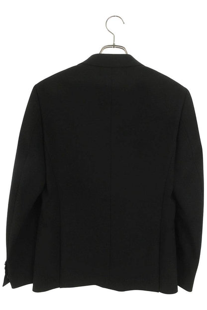 Neil Barrett Black Paisley Lined Blazer Size 44