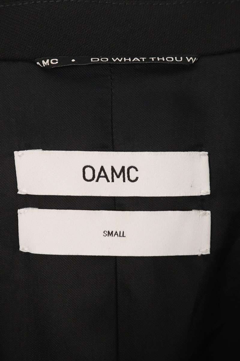 OAMC Poli Notched Lapel Jacket Black Size S