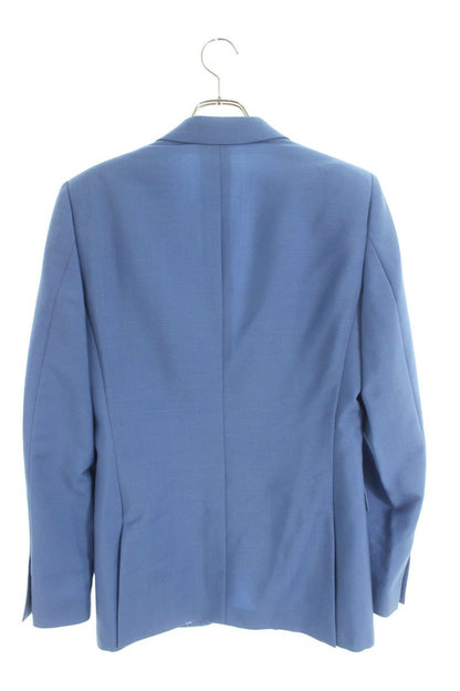 Burberry Wool Tailored Jacket Blue Size 48