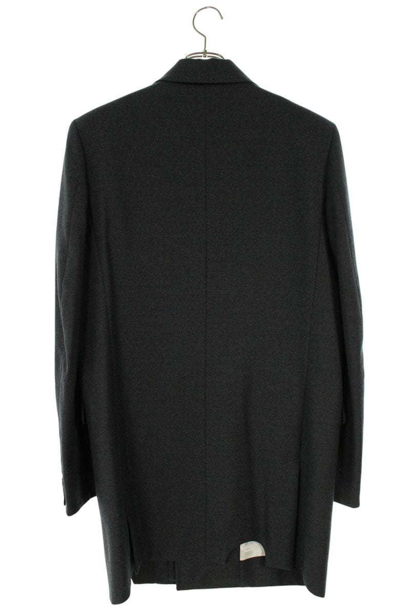 OFF-WHITE Hole Design Wool Double Breasted Jacket Size S