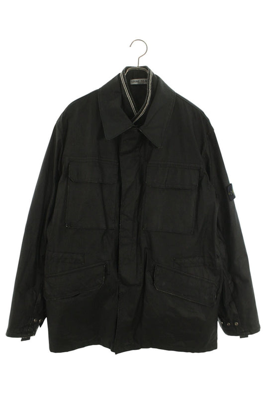 STONEISLAND 99AW Paul Harvey Laminated Cotton Size XL