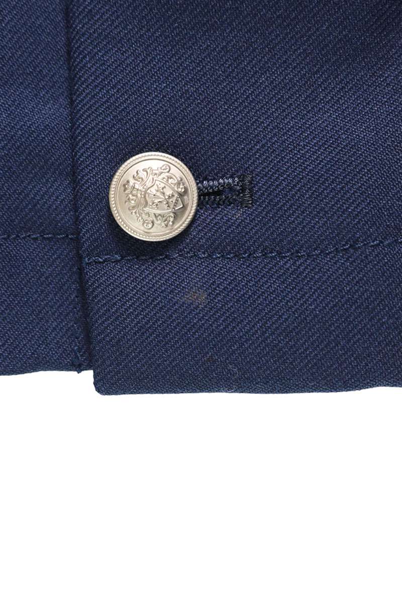 SIIILON Navy Wool Blend Slit Design Jacket Size XS