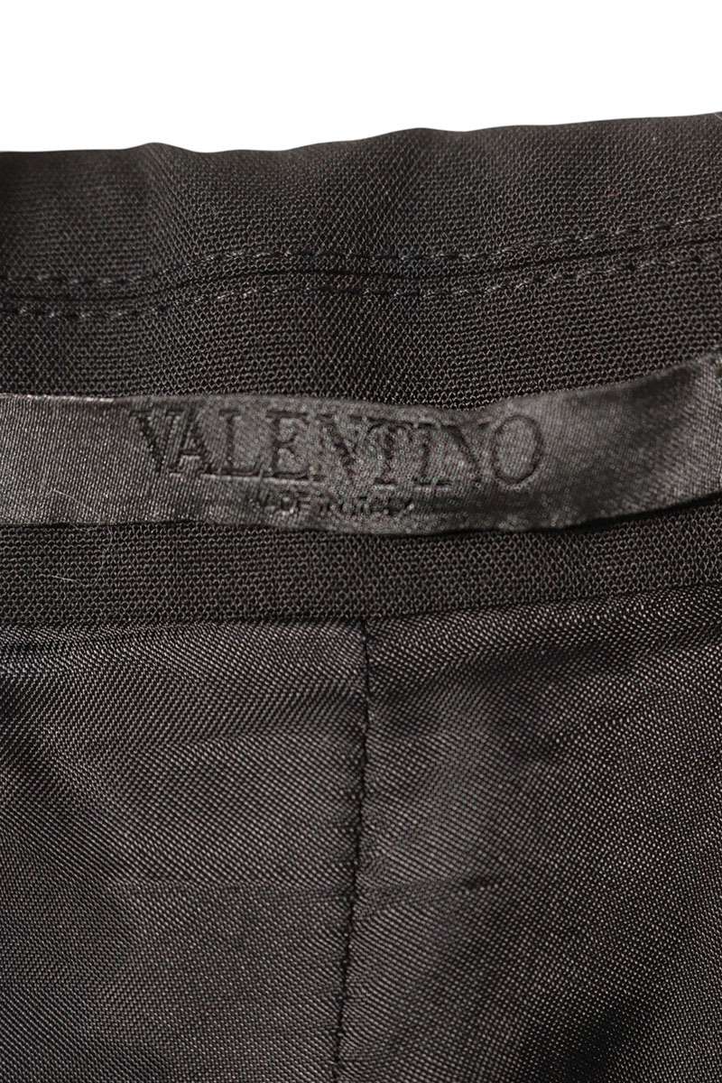 Valentino Wool Tailored Jacket Black Size XL