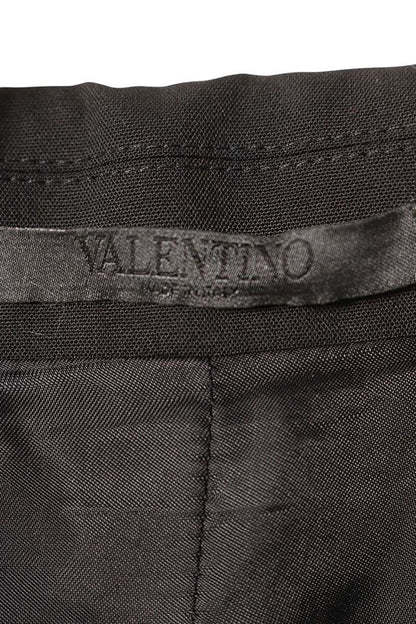 Valentino Wool Tailored Jacket Black Size XL