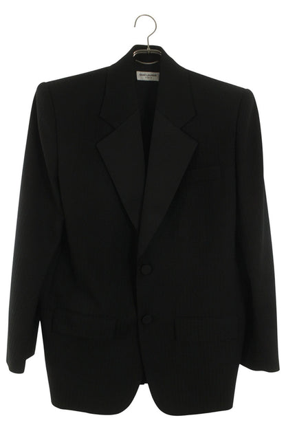 SAINT LAURENT PARIS Striped Oversized Tuxedo Jkt Size U