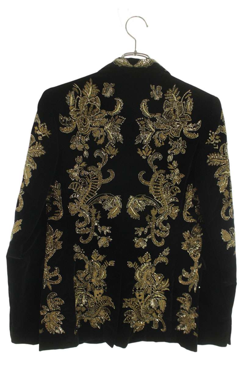Ralph Lauren Multi Embroidered Velour Tailored Size XS