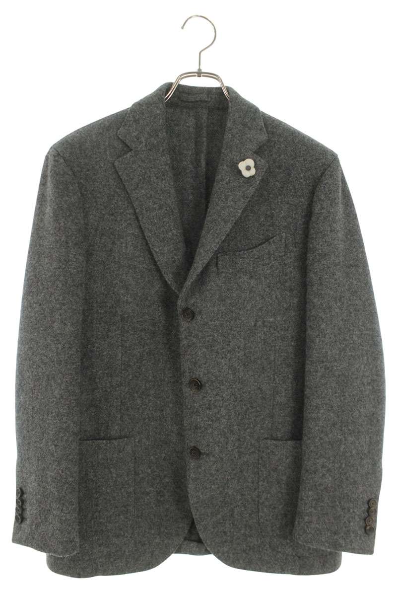 lardini Wool Jacket Gray Size L